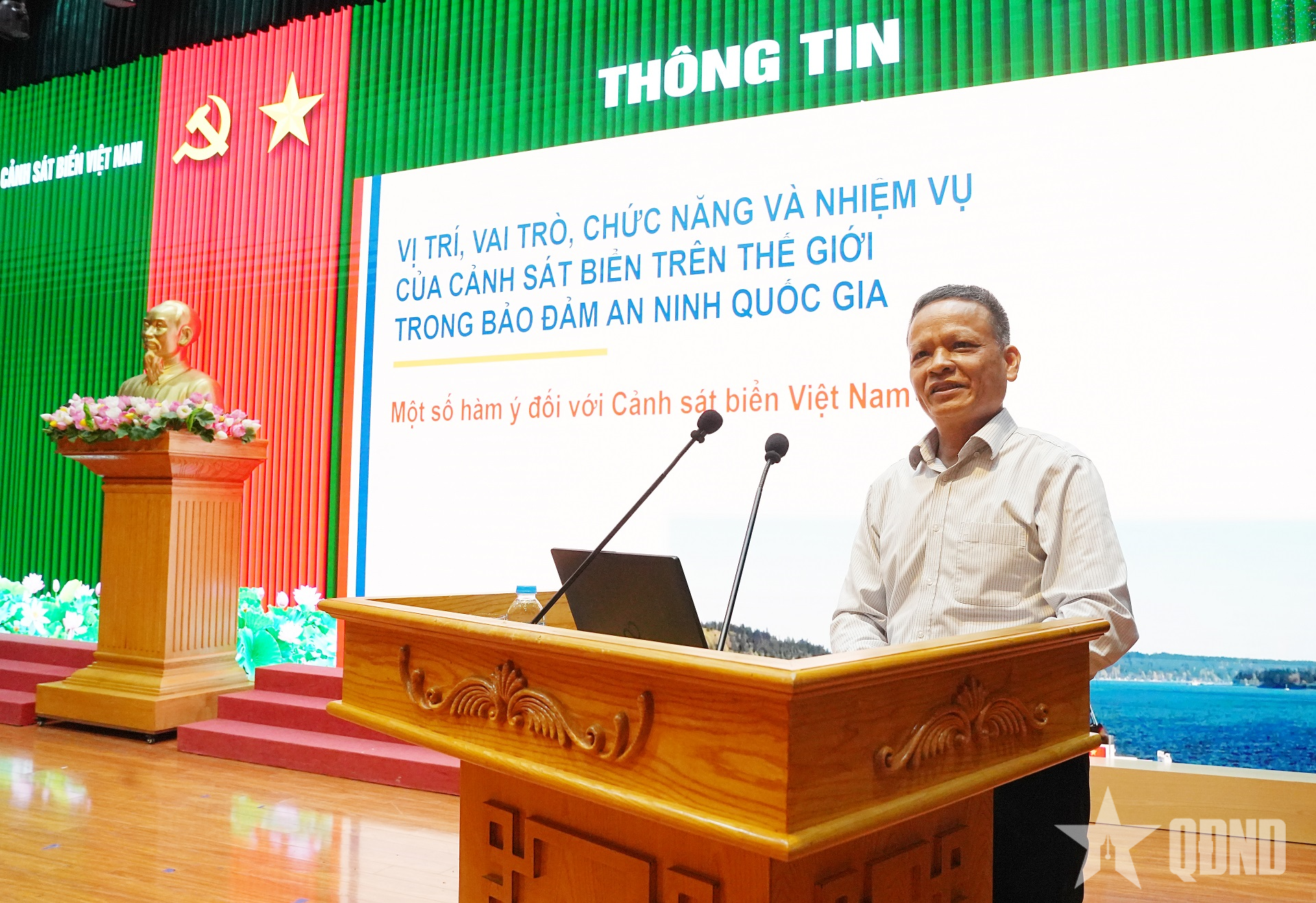 Cảnh sát biển Việt Nam thông tin khoa học quân sự chuyên đề quý III năm 2026

